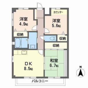 アリヴィラ夙川 0201号室