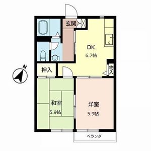 セントポーリア鴻池 0202号室