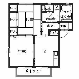 メルローズ把囲夢Ａ・Ｂ A101号室