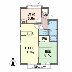シンフォニー川面Ｂ 0203号室