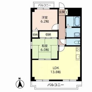 アネモス弐番館 0405号室