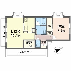 くるみハイツ 0212号室