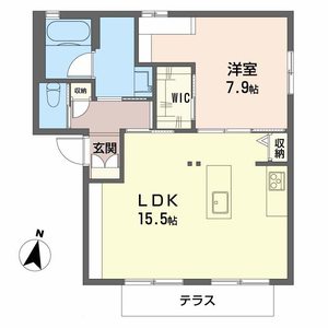 Ｔｅｔｔｏ　ヴェルデ 0102号室