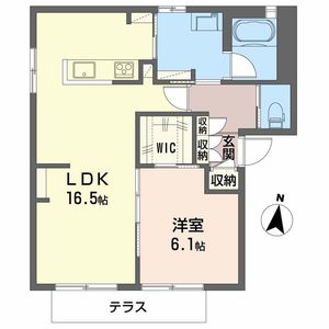 Ｔｅｔｔｏ　ヴェルデ 0103号室