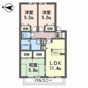アーク安堂寺 0202号室