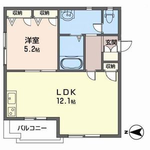 シャーメゾン宝塚 0201号室