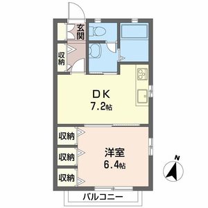 ノゾミハイツ 0206号室