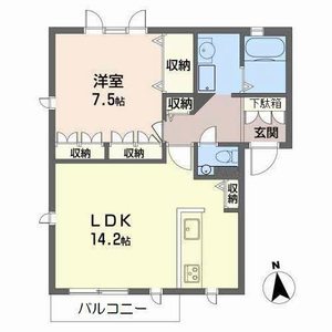 フラッツ夙川 0202号室