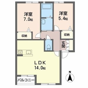シャーメゾン伊丹荒牧 0202号室