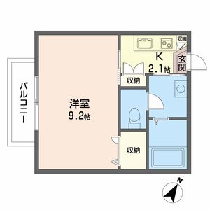 シャーメゾン浜町 0202号室