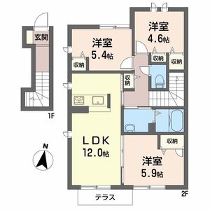 メゾン・ド・ヴェリテ 0106号室
