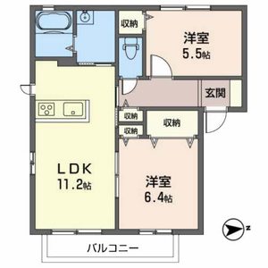 シャーメゾン大庄 D201号-3