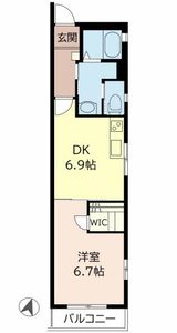ツインコート　Ｗ棟 W201号室
