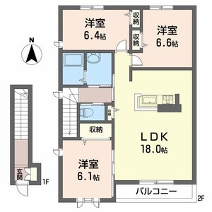 シャーメゾン桜谷町 0201号室