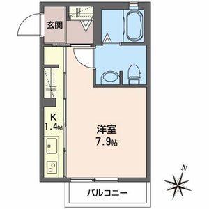 シャーメゾン熊野 0201号室