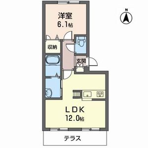 ル・シュマン塚口 0102号室