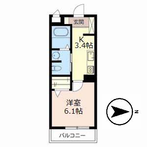 シャーメゾン津門 0202号室