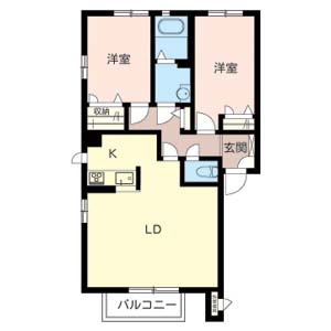 Ｌａ　ｃａｓａ　浦風 0201号室