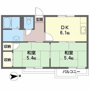 タウニー山本Ａ棟 A203号室
