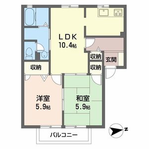 エバーグリーン　ハイツ B203号室