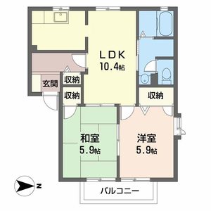 エバーグリーン　ハイツ B205号室