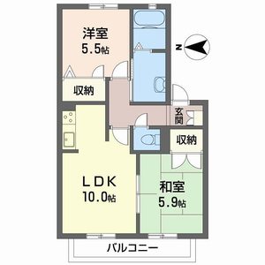 コスモスハイツ 0202号室