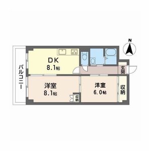 ドゥミール西山本 0101号室