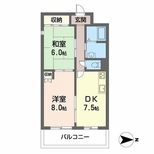 ドゥミール西山本 0502号室