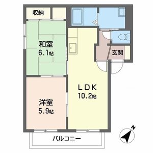 メゾン・ド・ブルーム A201号室