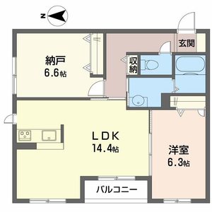 ヌーベル上之島Ａ 0203号室