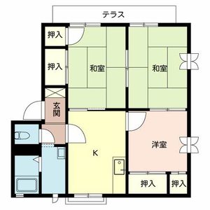 グリーンヒルズ藤沢台 B101号室