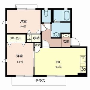 シェーンヴィラＫ＆Ｍ　Ⅰ C102号室