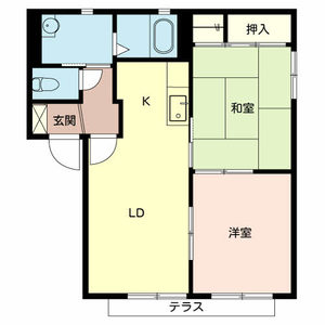 アミ緑町Ａ・Ｂ B102号室