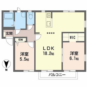 ラフォーレ野出 D202号室