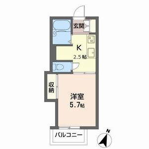 パインコート B203号室