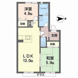 二色の浜グリーンヴィレッジ C102号室