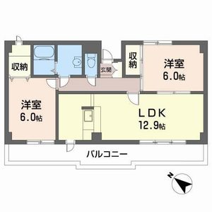 クレールＩ・Ｋ 0203号室