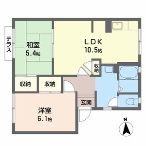 ガーデンハイツ箕島 0102号室