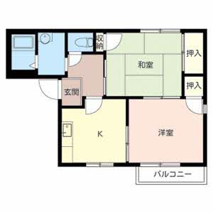 フレグランスフクイ 0106号室