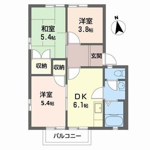 ディアスくすみ 0207号室