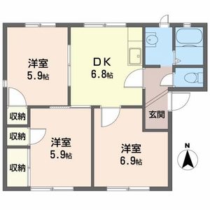 セントラルヴィラⅠ，Ⅱ 0106号-13