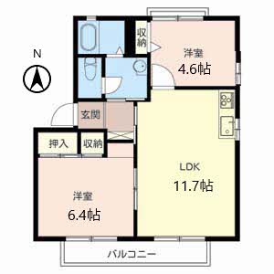ルーエ・セイベエ荘A,B B202号-16