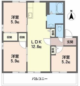エストヴィルⅠ 0101号-14