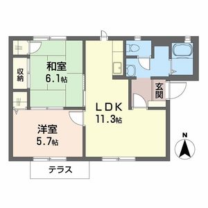 メゾン・ド・ヴェルジェ 0101号室