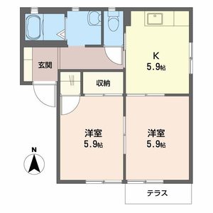 ソシア中陰 0102号室