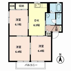 ヴァン　ヴェールⅢ 0206号室