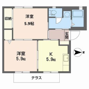 マンション　ブルーバード B103号室