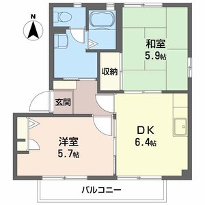 スュッドコリーヌ　Ａ・Ｂ B202号室