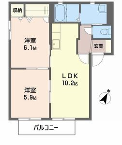 ハル・フォーレⅠ・Ⅱ 1101号室