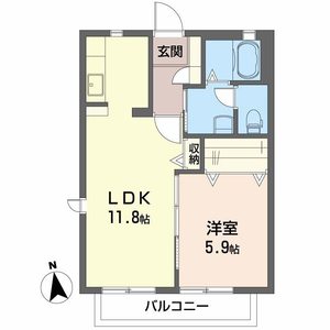 シャトー南多田 0201号室